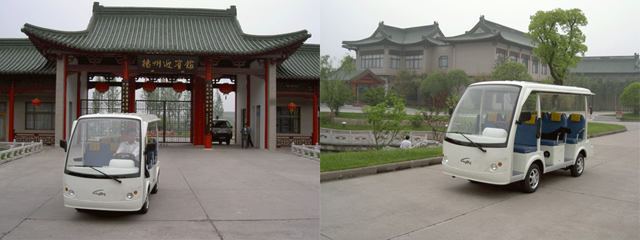 扬州宾馆<a href=http://www.langqing.cn target=_blank class=infotextkey>电动游览车</a>供应商