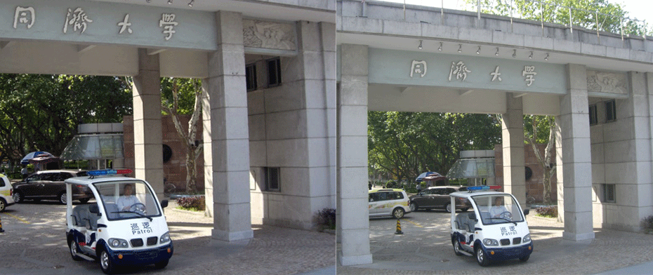 同济大学校内<a href=http://www.langqing.cn target=_blank class=infotextkey>电动巡逻车</a>供应商