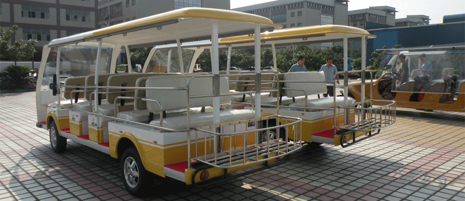 古兜温泉现场摆渡车