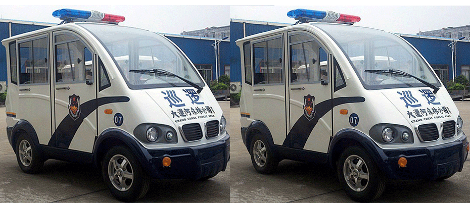 大运河森林公园现场摆渡车