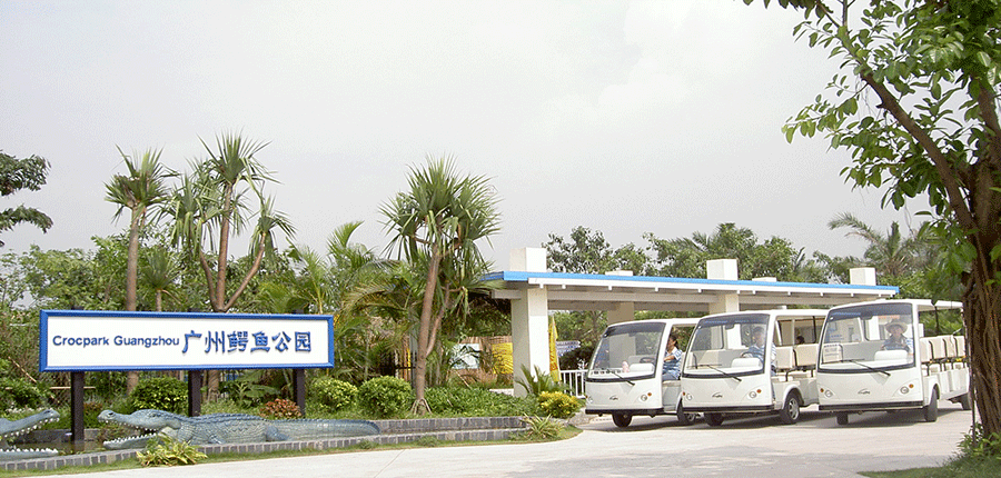 广州鳄鱼公园<a href=http://www.langqing.cn target=_blank class=infotextkey>电动观光车</a>