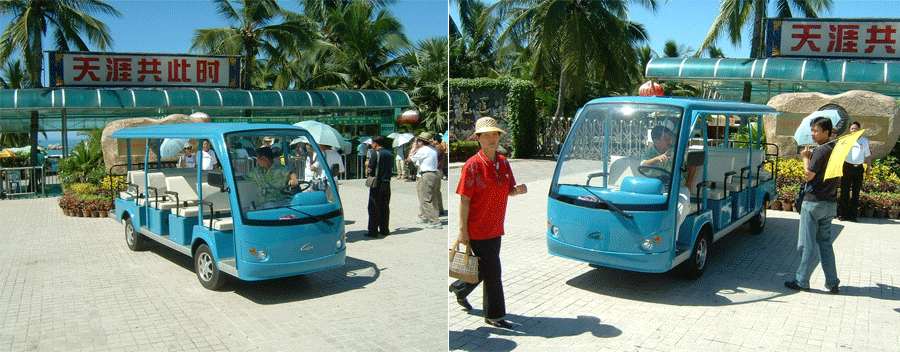 天涯海角<a href=http://www.langqing.cn target=_blank class=infotextkey>电动观光车</a>