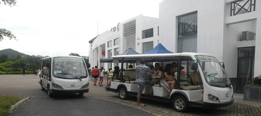 南沙湾<a href=http://www.langqing.cn target=_blank class=infotextkey>电动观光车</a>